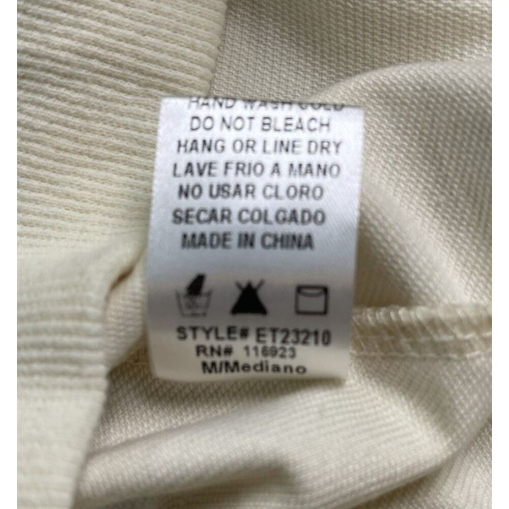 Easel NWOT womens crew neck long sleeve oversized sweatshirt Medium collegiate - Picture 9 of 9